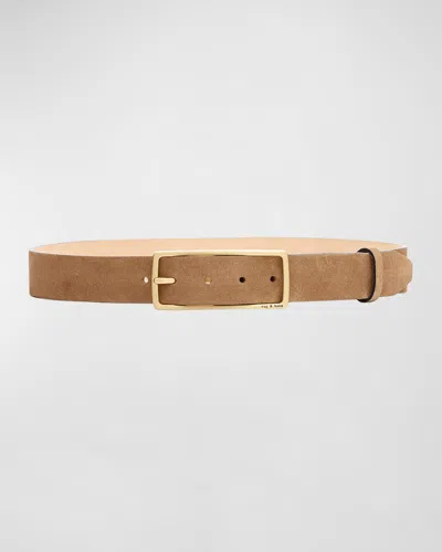 RAG & BONE REBOUND SUEDE BELT