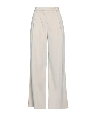 Rag & Bone Relaxed Corduroy Trousers In White