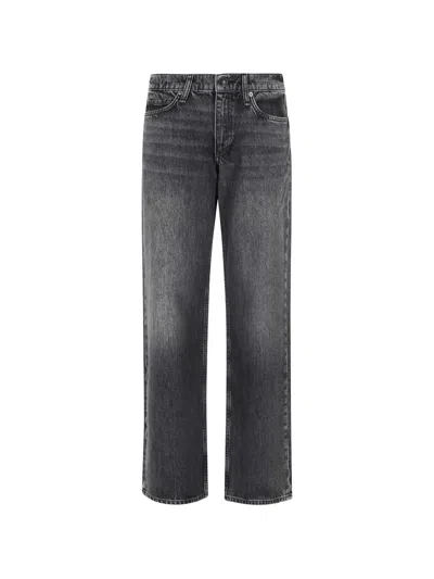 Rag & Bone Relaxed Straight Jeans In Blue