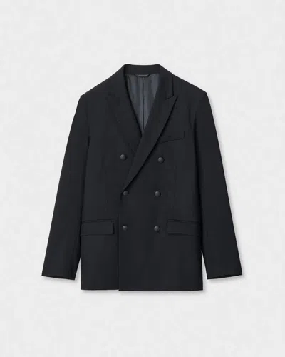 Rag & Bone Reserve Double-breasted Blazer In Black