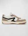 Rag & Bone Retro Colorblock Low-top Court Sneakers In Multi