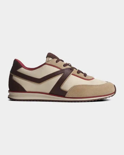 Rag & Bone Retro Colorblock Runner Sneakers In Brown