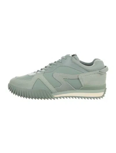 Pre-owned Rag & Bone Retro Runner 2.0 Athletic Sneakers In Green