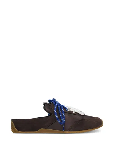 Rag & Bone Retro Runner Slim Ultra Mules In Brown