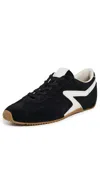 Rag & Bone Retro Runner Slim Ultra Sneakers Blkwt In Black
