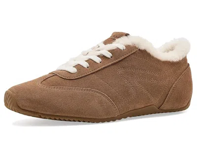 Rag & Bone Retro Runner Slim Ultra Women's Shoes Toffee Shearling: Eu 37.5 (us Womens 7.5) M In Brown