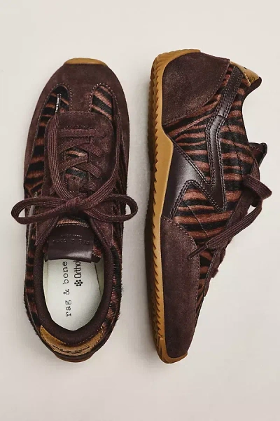 Rag & Bone Retro Runner Sneakers In Brown