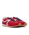 Rag & Bone Multicolor Retro Trainer Sneakers In Red
