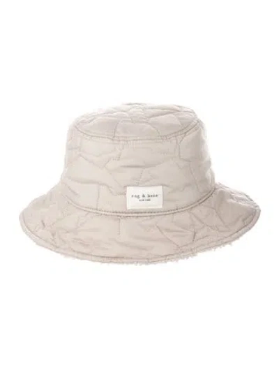 Pre-owned Rag & Bone Reversible Bucket Hat In Neutral