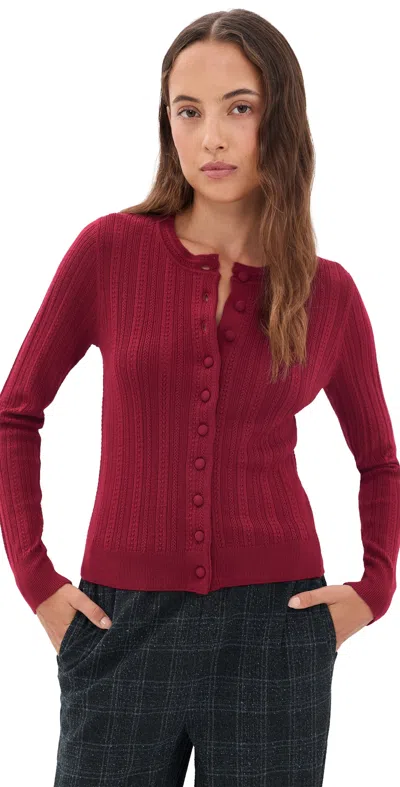 Rag & Bone Rhodes Crew Cardigan Pmgt