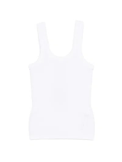 Rag & Bone Ribbed Tank Top In White