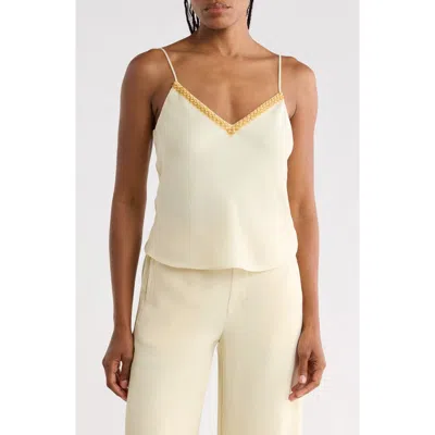 Rag & Bone Rissa Embroidered Camisole In White