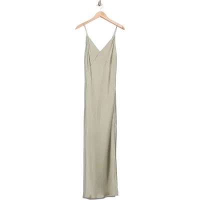 Rag & Bone Risse Satin Slipdress In Gray