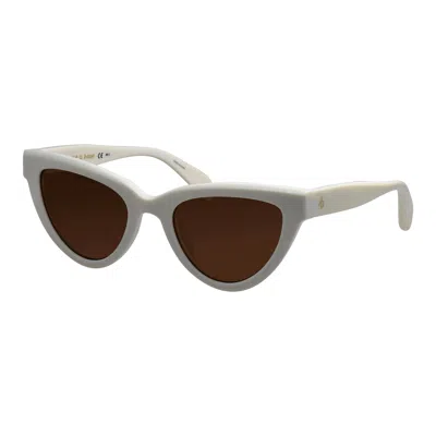Rag & Bone Rnb 1072/s Vk6 52mm Womens Cat Eye Sunglasses In White