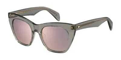 Rag & Bone Rnb1009/s Kb7/0j Women's Sunglasses Grey Size 52 In Gray