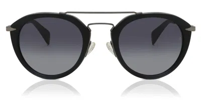 Rag & Bone Rnb1017/s 807/9o Women's Sunglasses Black Size 49