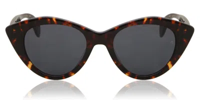 Rag & Bone Rnb1028/s 086/ir Occhiali Da Sole Tartarugatishell Per Donna In Brown
