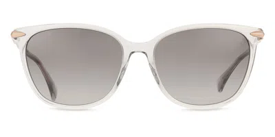 Rag & Bone Rnb1035/s 900/wj Women's Sunglasses Clear Size 55 In Transparent