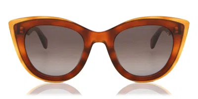 Rag & Bone Rnb1042/g/s 00uc/ha Women's Sunglasses Tortoiseshell Size 49 In Red