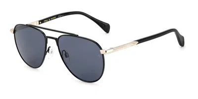 Rag & Bone Rnb1044/g/s Asian Fit 807/ir Women's Sunglasses Black Size 55