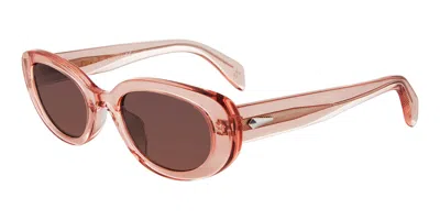 Rag & Bone Rnb1061/s 35j Women's Sunglasses Pink Size 52