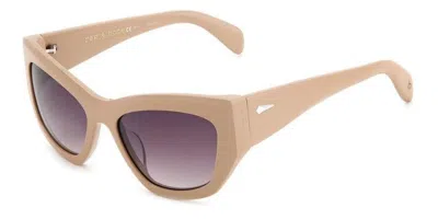 Rag & Bone Rnb1071/s 10a/ha Women's Sunglasses Brown Size 56