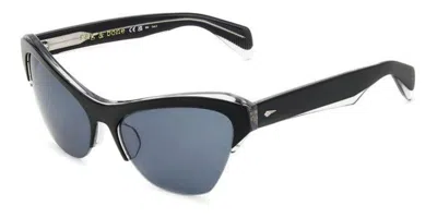 Rag & Bone Rnb1079/s 08a/ir Women's Sunglasses Black Size 61