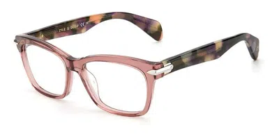 Rag & Bone Rnb3004 Women's Glasses, Pink, Size 52