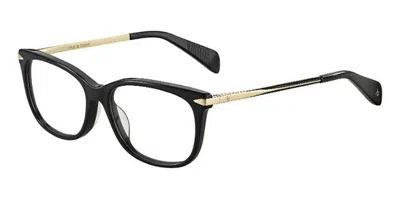 Rag & Bone Rnb3006 2m2 Women's Glasses Black Size 54 - Free Lenses - Blue Light Block Available