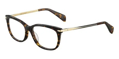 Rag & Bone Rnb3006 Women's Glasses, Tortoiseshell, Size 52 In Brown