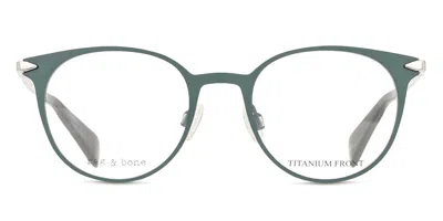 Rag & Bone Rnb3011 0ji Occhiali Da Vista Blu Per Donna (solo Montatura) In Blue