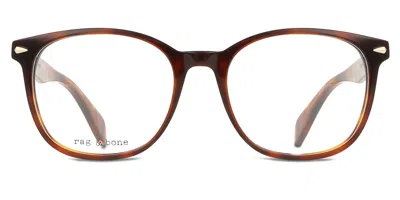 Rag & Bone Rnb3017 Women's Glasses, Tortoiseshell, Size 51 In Brown