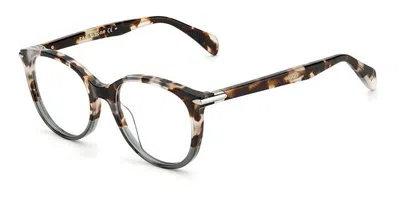 Rag & Bone Rnb3023 Women's Glasses, Tortoiseshell, Size 51 In Gray