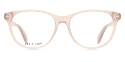 Rag & Bone Rnb3025 Fwm Occhiali Da Vista Rosa Per Donna (solo Montatura) In Neutral