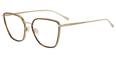 Rag & Bone Rnb3028 06j Occhiali Da Vista Oro Per Donna (solo Montatura) In Gold