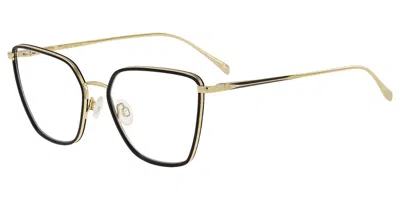 Rag & Bone Rnb3028 Rhl Women's Glasses Gold Size 55 - Free Lenses - Blue Light Block Available In Gold Black