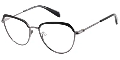 Rag & Bone Rnb3030/g Ans Women's Glasses Black Size 52 - Free Lenses - Blue Light Block Available In Black,silver