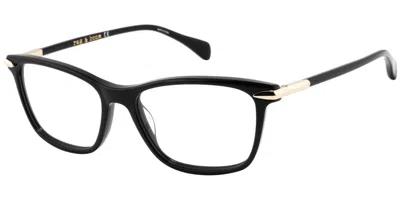 Rag & Bone Rnb3031 807 Occhiali Da Vista Neri Per Donna (solo Montatura) In Black