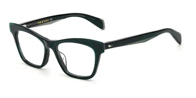 Rag & Bone Rnb3035 Women's Glasses, Green, Size 51