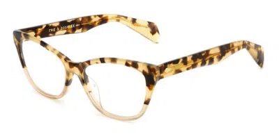 Rag & Bone Rnb3039 086 Women's Glasses Tortoiseshell Size 52 - Free Lenses - Blue Light Block Available In Leopard Tortoise