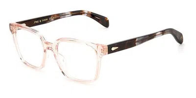 Rag & Bone Rnb3045 Women's Glasses, Pink, Size 52