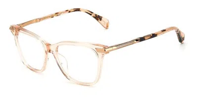 Rag & Bone Rnb3046/g Asian Fit Women's Glasses, Pink, Size 53