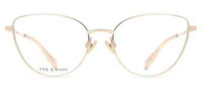 Rag & Bone Rnb3047 Women's Glasses, Gold, Size 54