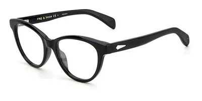 Rag & Bone Rnb3048 Women's Glasses, Black, Size 51