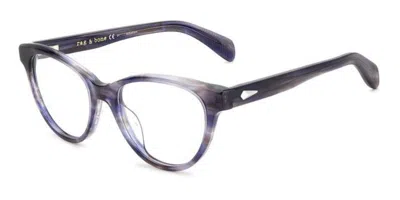 Rag & Bone Rnb3048 Women's Glasses, Blue, Size 51
