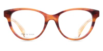 Rag & Bone Rnb3048 Women's Glasses, Brown, Size 51