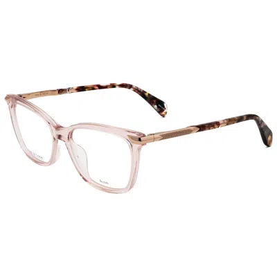 Rag & Bone Rnb305010a51 Pink Acetate Eyeglasses