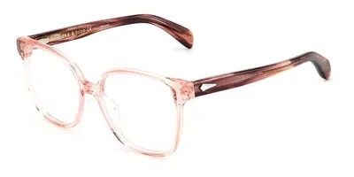 Rag & Bone Rnb3053 Women's Glasses, Pink, Size 54