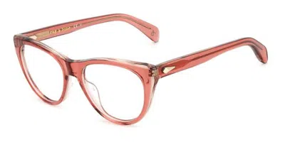 Rag & Bone Rnb3054 Women's Glasses, Pink, Size 51