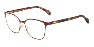 Rag & Bone Rnb3058/g C8c Women's Glasses Burgundy Size 53 - Free Lenses - Blue Light Block Available